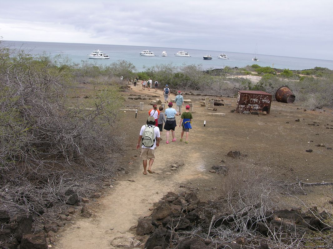 Galapagos 4-2-05 Floreana Post Office Bay Norwegian Fishing Village